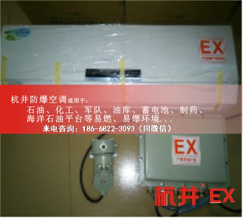 化學(xué)品倉(cāng)庫(kù)防爆空調(diào)機(jī)案例圖