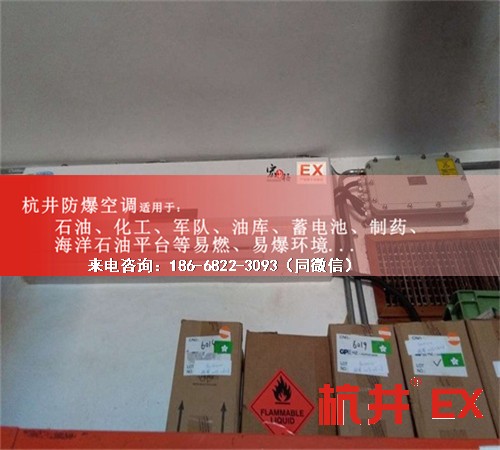 化學(xué)品倉庫防爆空調(diào)機案例圖