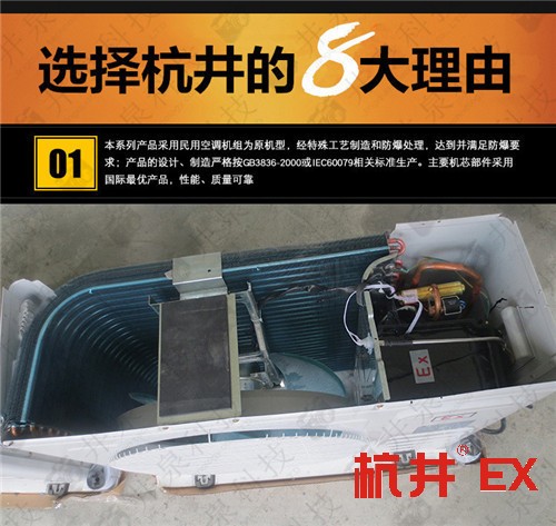 糧食倉儲間防爆空調(diào)機案例圖