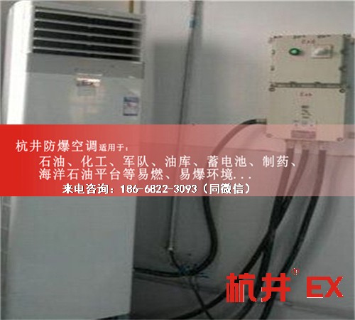 硫化氫倉庫防爆空調(diào)機案例圖